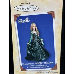 2004 Hallmark Keepsake “Celebration Barbie Ornament" 5th in series NIB